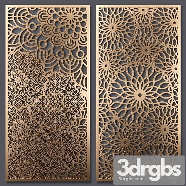 Decorative partition_1_3 3dsmax Download - thumbnail 1