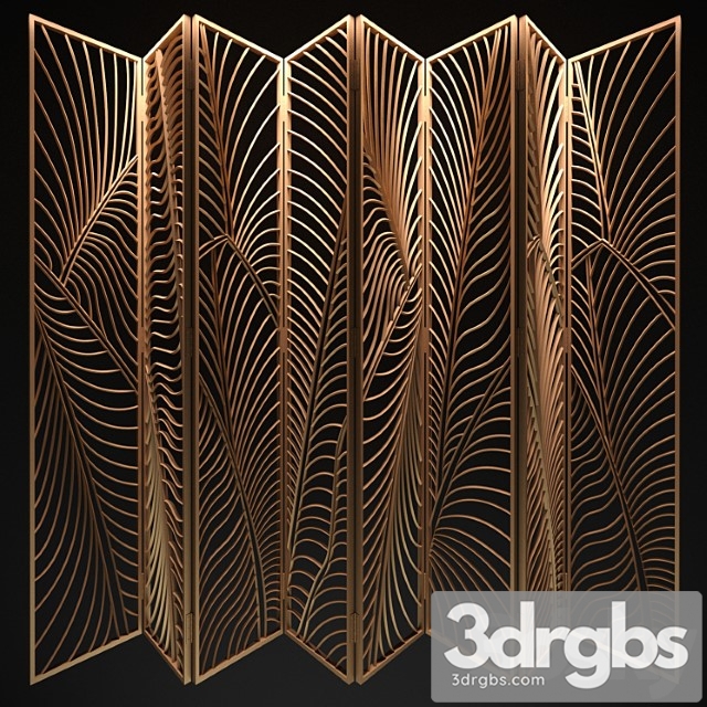 Decorative partition_3 3dsmax Download - thumbnail 1