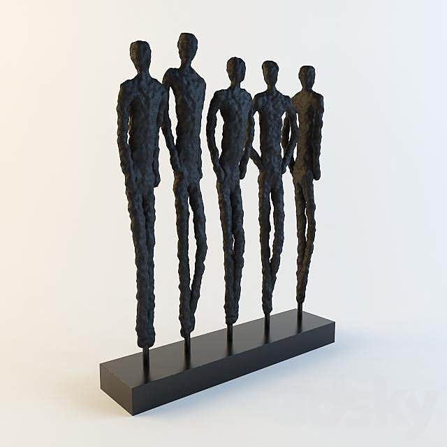 Decorative people 3DSMax File - thumbnail 1