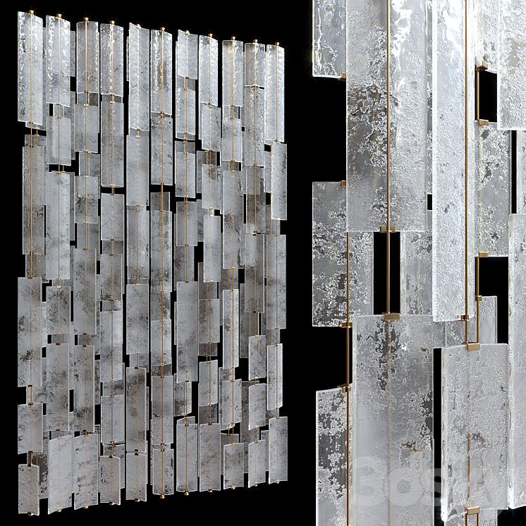 Decorative screen partition Vargov Design 3DS Max Model - thumbnail 1