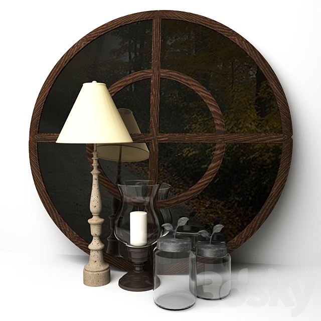 Decorative set 3DS Max Model - thumbnail 1