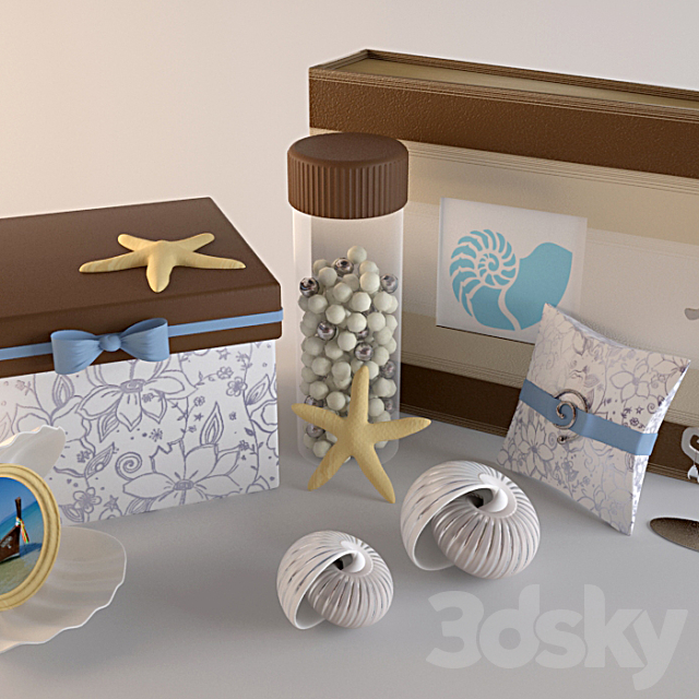 decorative set 3DSMax File - thumbnail 1