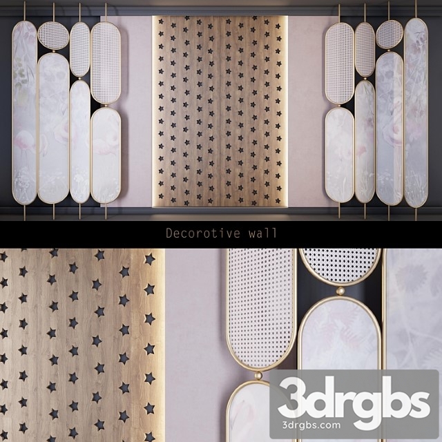 Decorative Wall 12 3dsmax Download - thumbnail 1