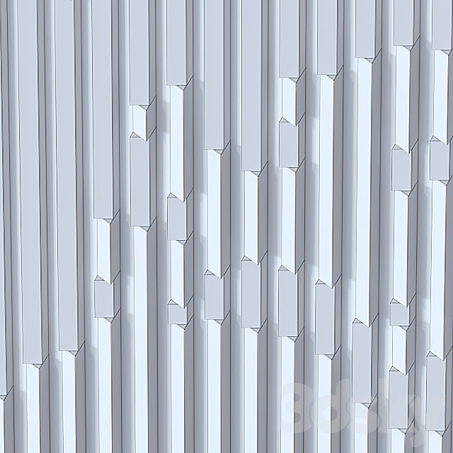 Decorative wall 233. 3DSMax File - thumbnail 3