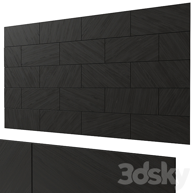 Decorative wall 278. 3DSMax File - thumbnail 4