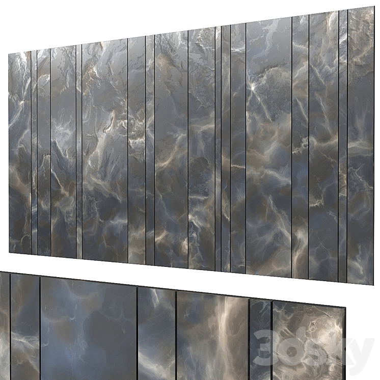 Decorative wall 279. 3DS Max - thumbnail 2