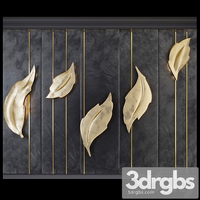 Decorative wall   63 3dsmax Download - thumbnail 1