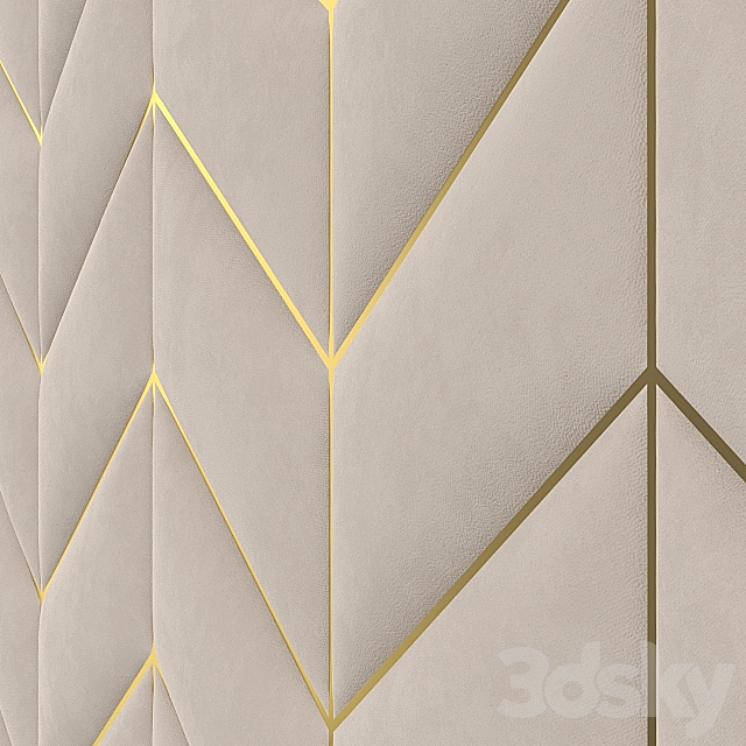 Decorative wall 66. 3DS Max - thumbnail 2