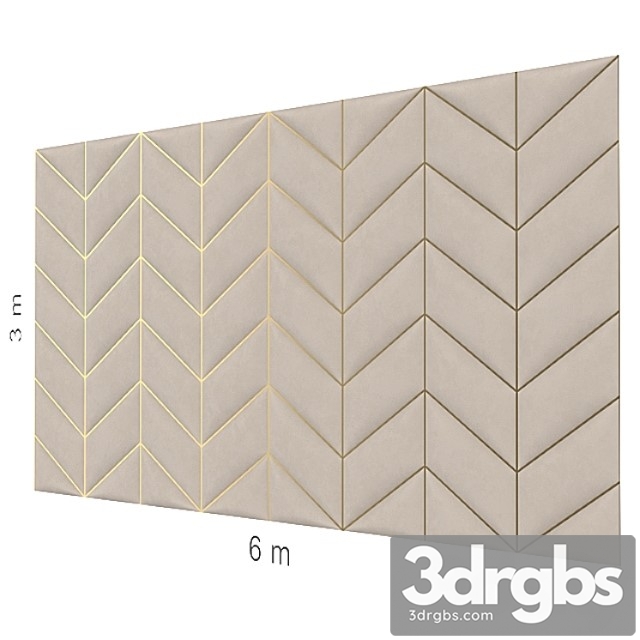 Decorative Wall 66. 3dsmax Download - thumbnail 1