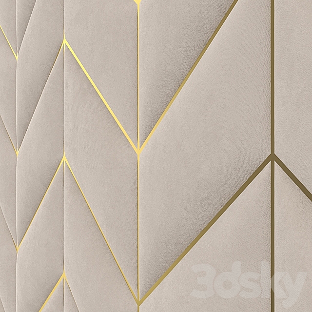 Decorative wall 66. 3DSMax File - thumbnail 2