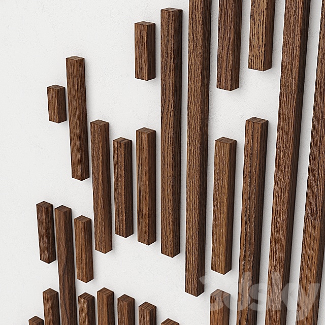 Decorative wall 7. 3DSMax File - thumbnail 2