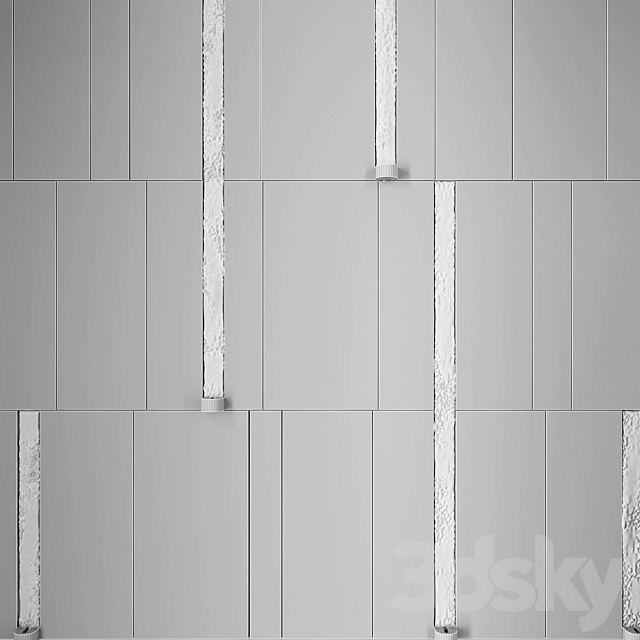 Decorative wall _ PN17 3DSMax File - thumbnail 3