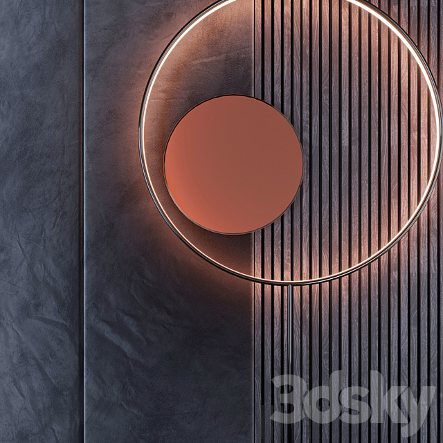 Decorative wall _ PN57 3DSMax File - thumbnail 2