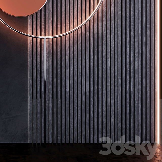 Decorative wall _ PN57 3DSMax File - thumbnail 3