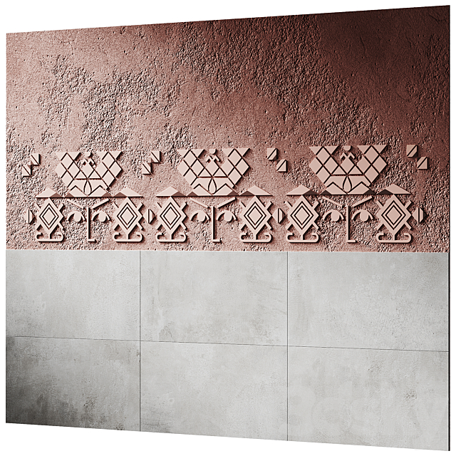 Decorative wall ART WALL 28 3ds Max - thumbnail 3