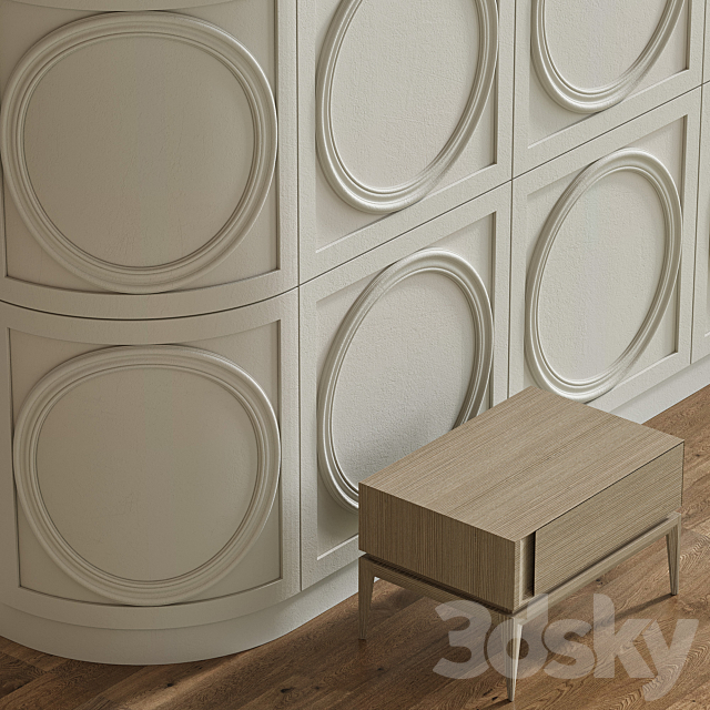 Decorative wall composition 70 3DS Max Model - thumbnail 5