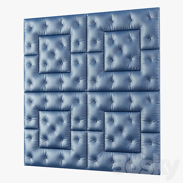 Decorative wall panel 3ds Max - thumbnail 3