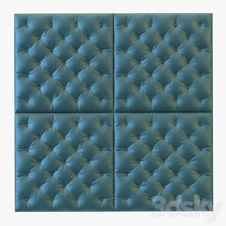 Decorative wall panel 3DS Max - thumbnail 1