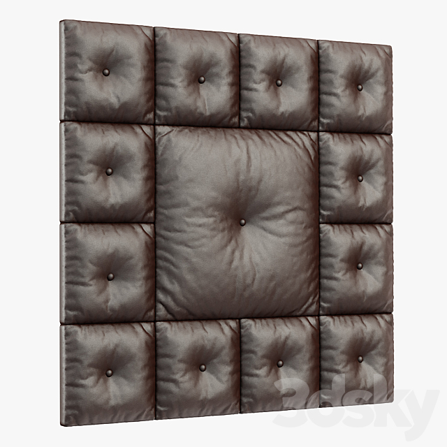 Decorative wall panel 3DS Max Model - thumbnail 2