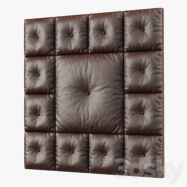 Decorative wall panel 3DS Max Model - thumbnail 3