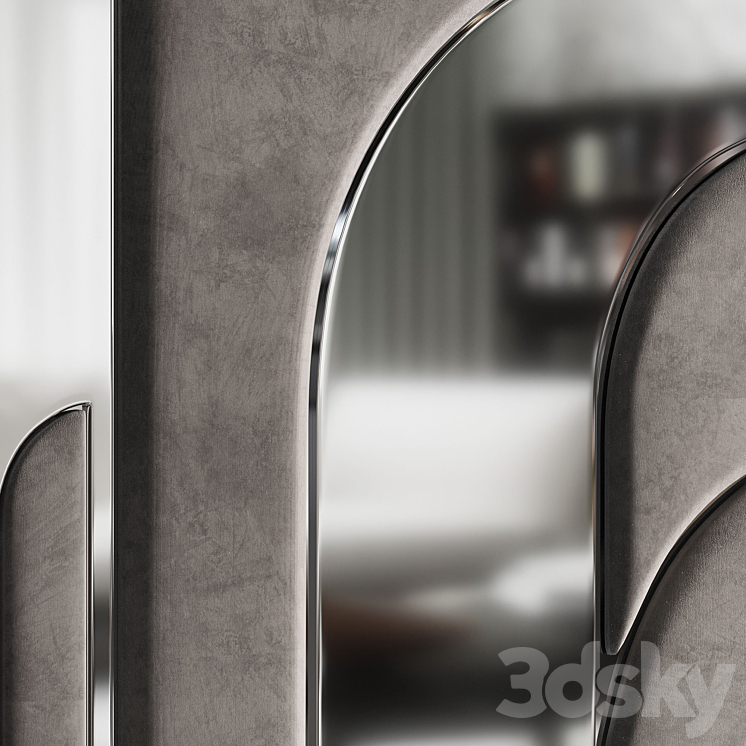 Decorative wall panel ?5 3DS Max - thumbnail 2