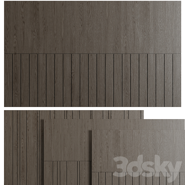 Decorative wall panel Decorative panel 3DS Max Model - thumbnail 2