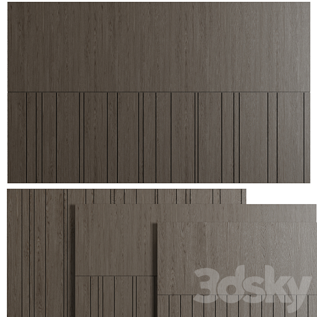 Decorative wall panel Decorative panel 3DS Max Model - thumbnail 3