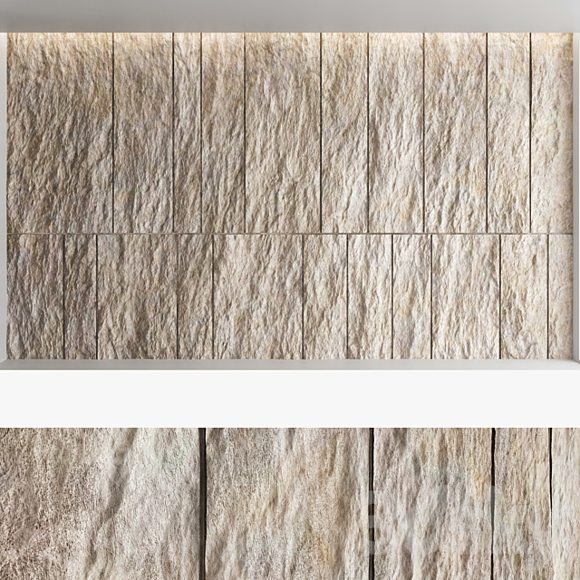 Decorative wall panel set 58 3DSMax File - thumbnail 4