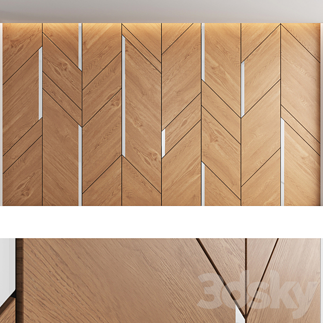 Decorative wall panel_set 11 3DSMax File - thumbnail 4