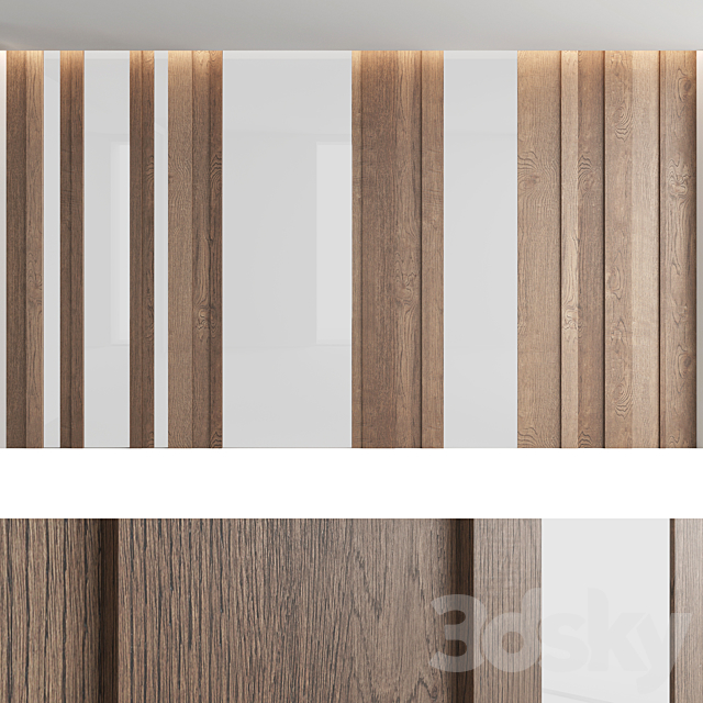 Decorative wall panel_set 8 3DSMax File - thumbnail 2