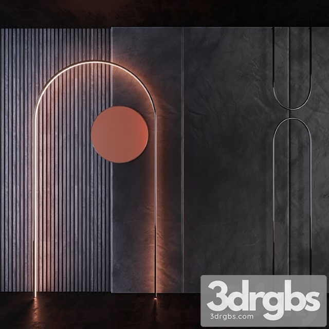 Decorative wall pn42 3dsmax Download - thumbnail 1