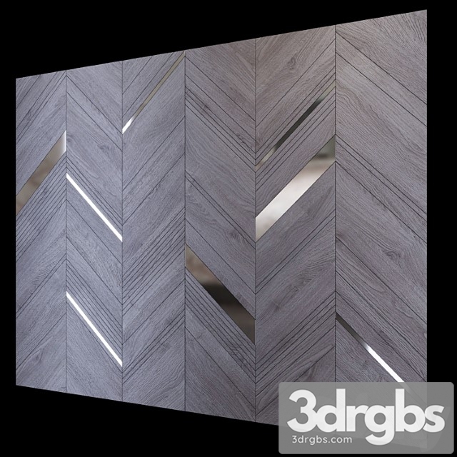 Decorative Wall PN54 3dsmax Download - thumbnail 1