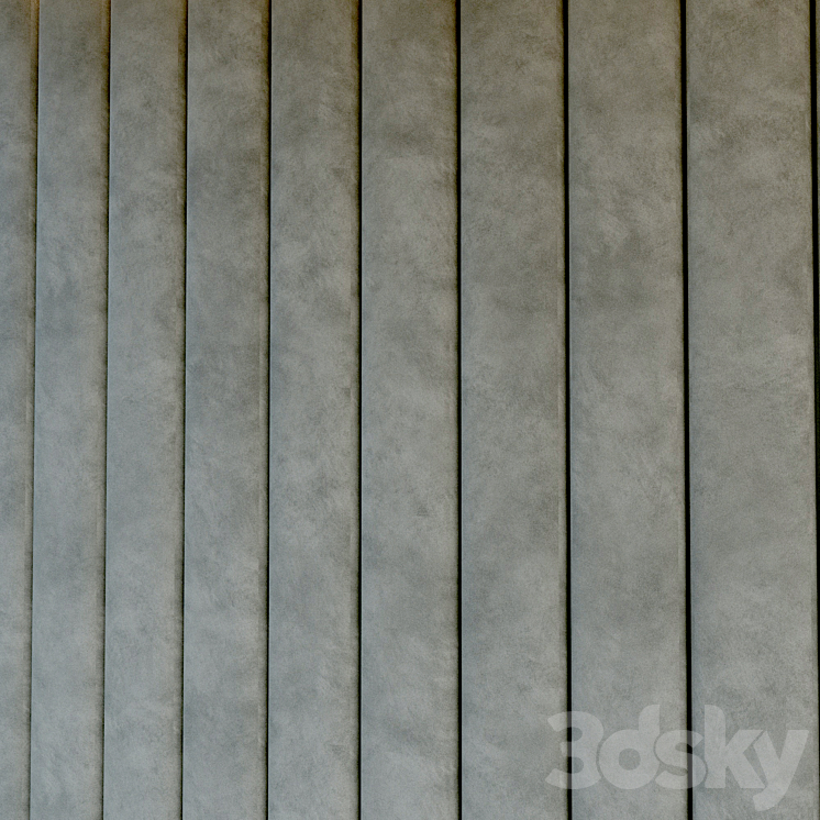 Decorative wall. Soft panel. 43 3DS Max - thumbnail 2