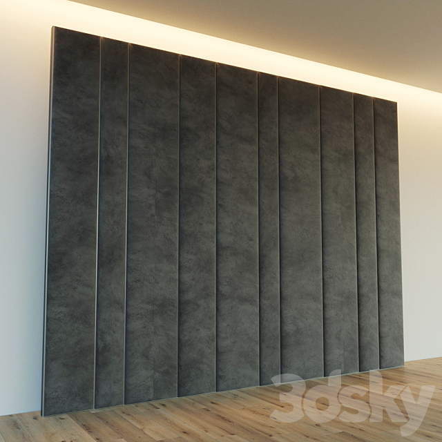 Decorative wall. Soft panel. eight 3DSMax File - thumbnail 2