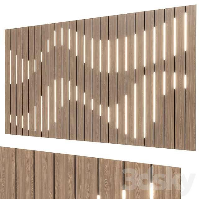 Decorative walls 289. 3DSMax File - thumbnail 4