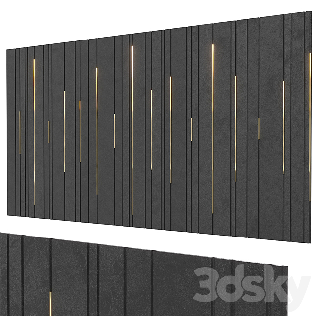 Decorative walls 289. 3DSMax File - thumbnail 5