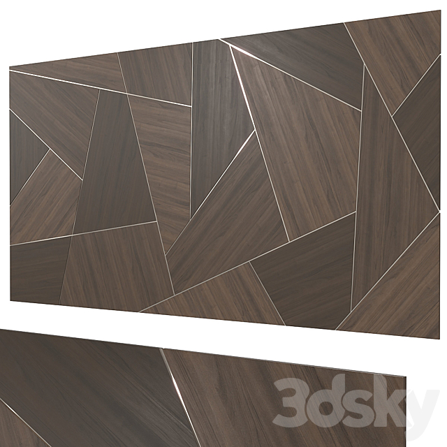 Decorative walls 293. 3DS Max Model - thumbnail 5