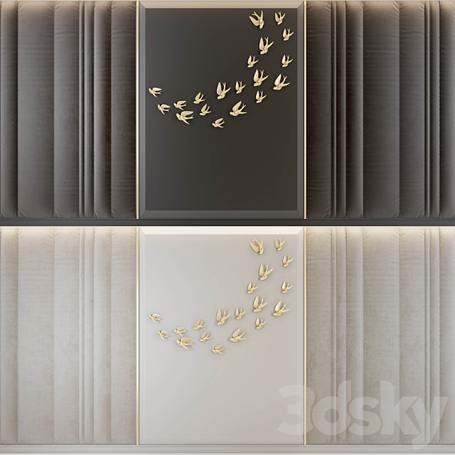 Decorative_panel_ii 3DS Max Model - thumbnail 1