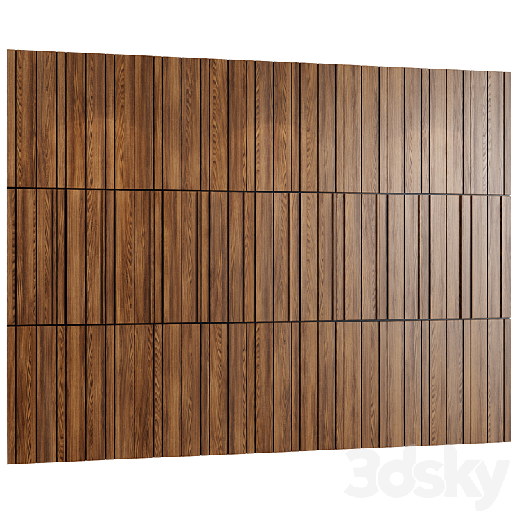 Decotarive Wall panel 070 3DS Max Model - thumbnail 1