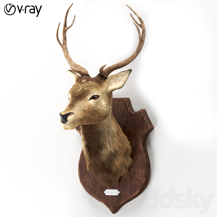 Deer 3DS Max Model - thumbnail 1