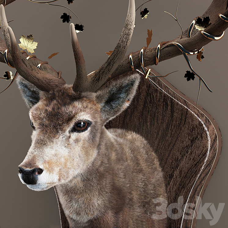 Deer 3DS Max - thumbnail 2