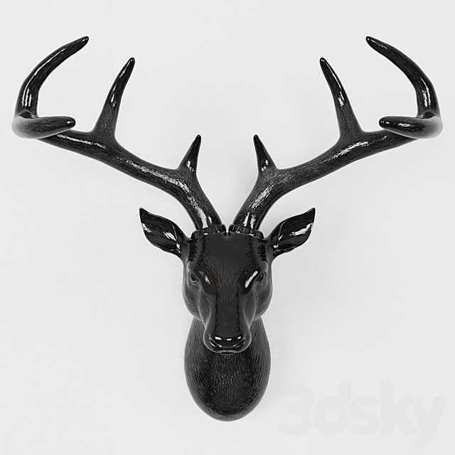 Deer head 3DSMax File - thumbnail 1