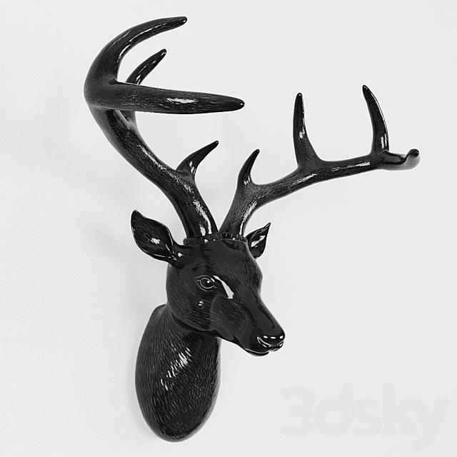 Deer head 3DSMax File - thumbnail 2