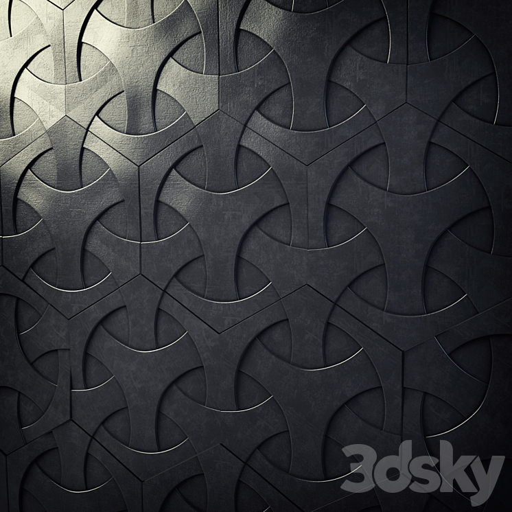 design wall 3DS Max - thumbnail 1