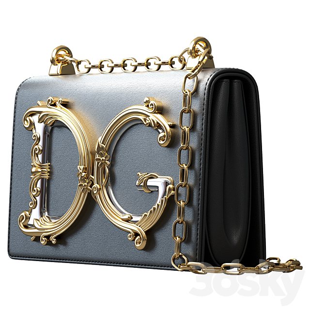 Dolce & Gabbana Dg Girls Mini Bag 3DSMax File - thumbnail 2