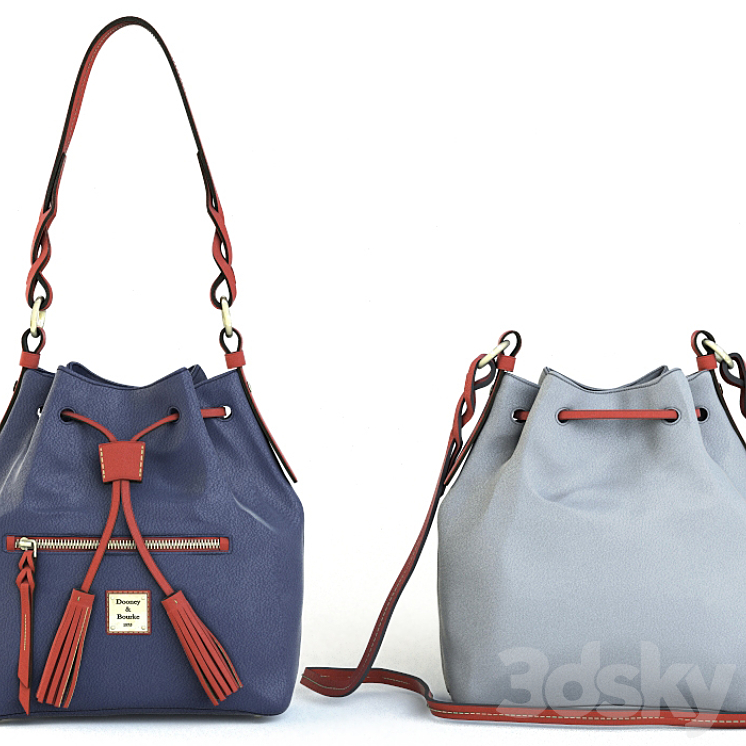 Dooney & Bourke Handbag 3DS Max - thumbnail 2