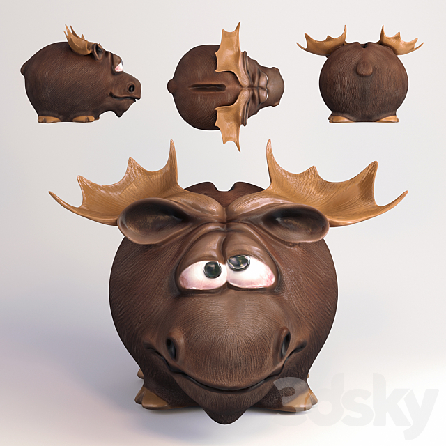 Elk 3DSMax File - thumbnail 1