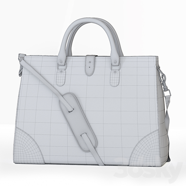 Ettinger bag 3DSMax File - thumbnail 3