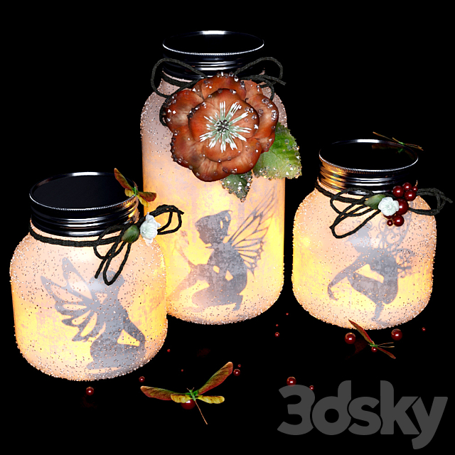 fairy_lantern 3DS Max Model - thumbnail 2