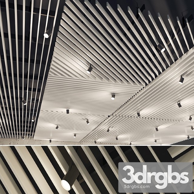 False ceiling rack. 20 3dsmax Download - thumbnail 1